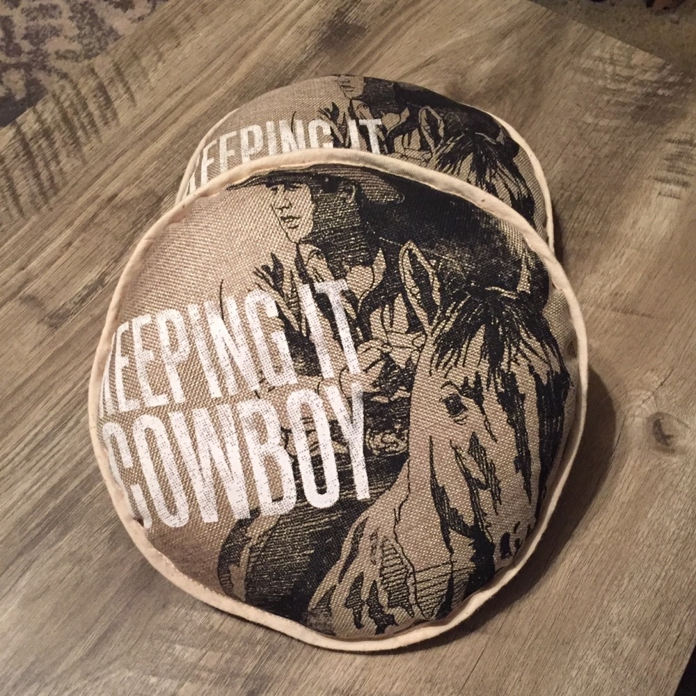 Keeping It Cowboy Throw/Accent Pillows - Picture 1 of 4